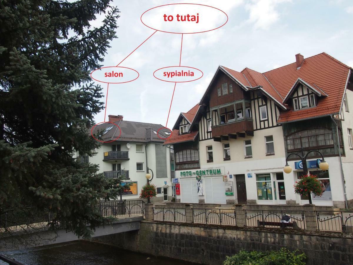 Apartament Przy Deptaku Z Miejscem Parkingowym Поляница-Здрой Екстериор снимка